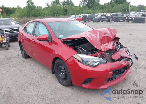2014 Toyota Corolla L/Le/Le Pls/Prm/S/S Pls из США, поврежденный, VIN 2T1BURHE5EC167906